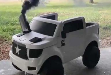 When You Want to Roll Coal But You Don't Have a Driver's License