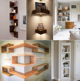10 Clever Corner Shelf Ideas