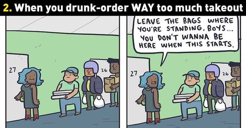 The 6 Meals You'll Eat When You're Drunk