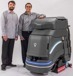 Neo the Futuristic Commercial Cleaning Robot