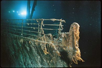 Secret Titanic search mission revealed in National Geographic exhibition