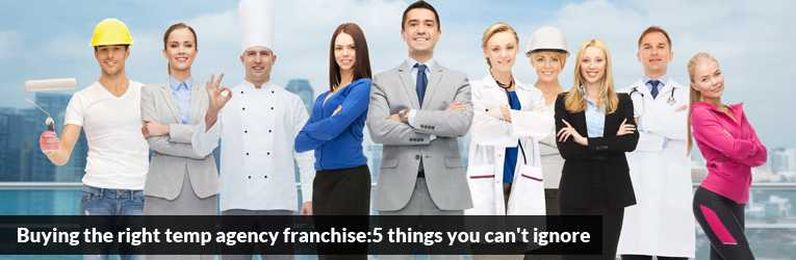 Buying the Right Staffing Franchise