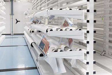 Protecting and preserving flags, quilts, and other textiles