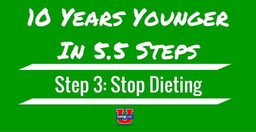 Step 3: Stop Hamster-Wheeling To Look 10 Years Younger