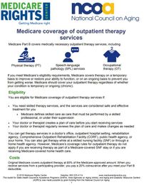 Answers About Your Medicare Outpatient Therapy Benefit