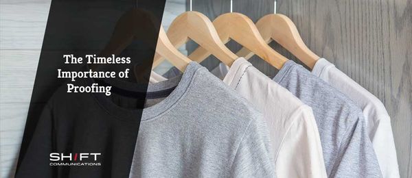 How Many T-Shirts with Incorrect Maps Does it Take to Make Proofing Important?