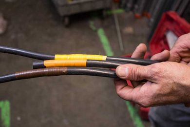 Why is important to use the right color of electrical tape?