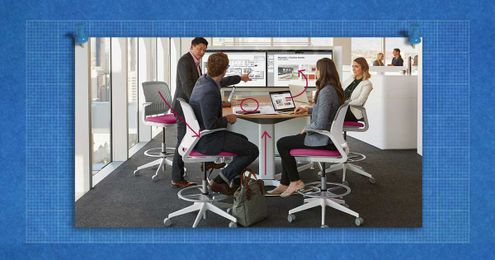 5 Tips for integrating audiovisual technology and space design.