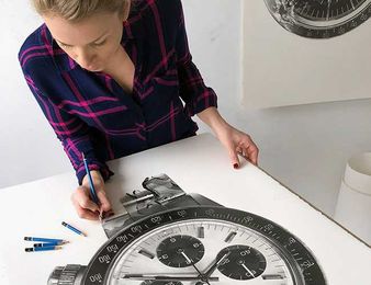Meet the Woman Making Beautiful Hand-Sketched Art for Watch Nerds