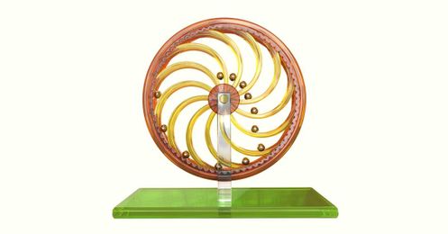 The Physics of a Puzzling Perpetual Motion Machine