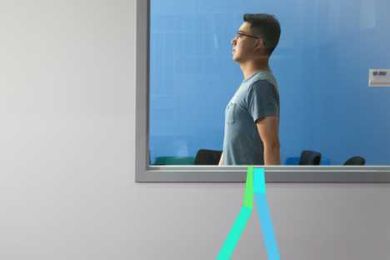 Artificial intelligence senses people through walls