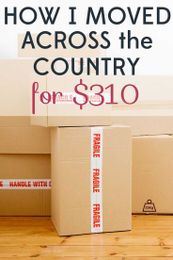 How I Moved Across the Country for $310