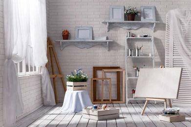 20 Creative Home Art Studio Ideas for a Spare Room