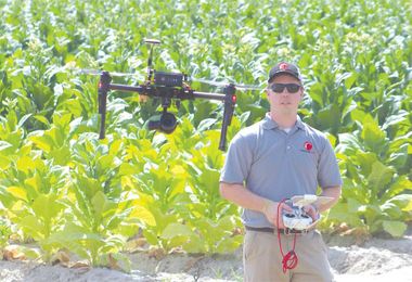 Drones used to see what farmers can’t