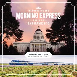 Have you tried the Morning Express Service to Sacramento?