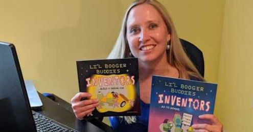 Canton author inspires kids to be inventors