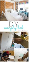 DIY Murphy Bed; Making Room For Guests