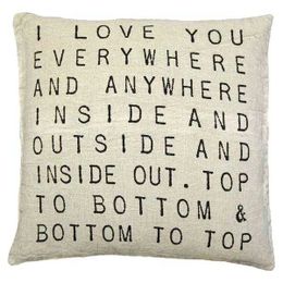 Sugarboo Designs I Love You Everywhere Pillow