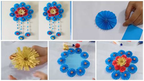 How to make an awesome wall hanging out of papers