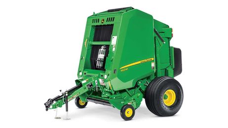 A Look at the Highlights of the John Deere 460M Round Baler