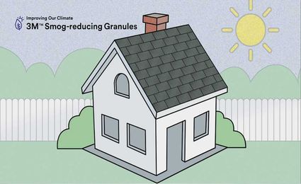 3M Smog-Reducing Granules Address Pollution Using Roofing Shingles
