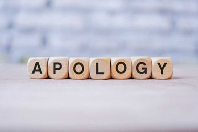 A doctor's apology can go a long way