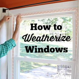 Ingenious Window Insulation Tip!