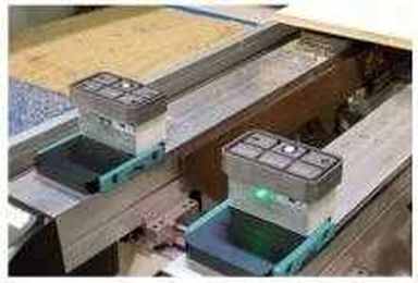 Suction blocks indicate vacuum level with visual lights