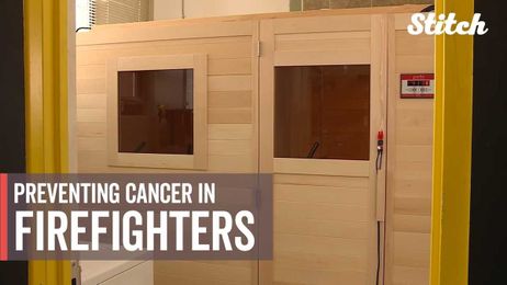 Fire department uses sauna to help prevent cancer 