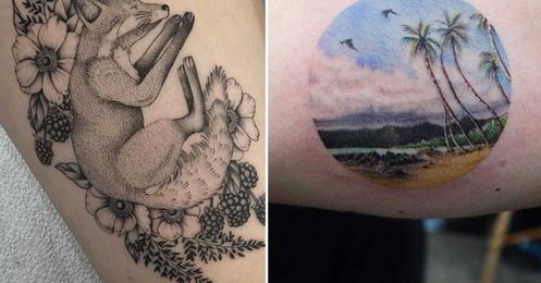 23 Nature-Inspired Tattoos That'll Make You Feel One With The Wilderness