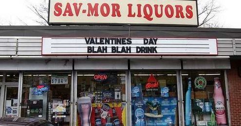 Liquor Store Uses Creative Signs To Turn Small Impressions Into Big Impressions