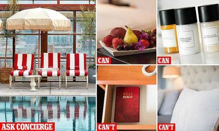 Here’s what you can — and can’t — pinch from your hotel 