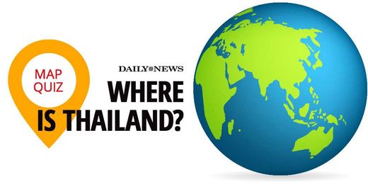 Map quiz: Can you find Thailand on a map?