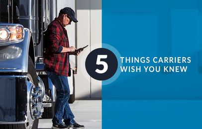 5 Things Freight Carriers Wish You Knew