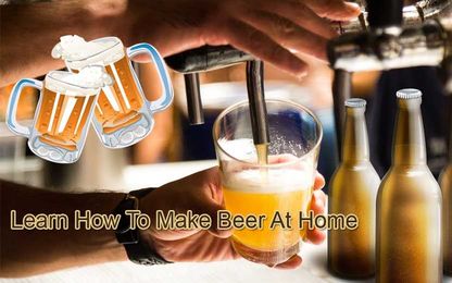 How to make beer and become homemade brewing expert
