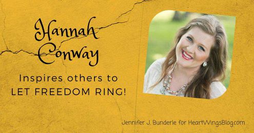 Hannah Conway Inspires Others to Let Freedom Ring!