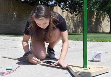 East teacher joins experiment to prove the Earth is indeed round