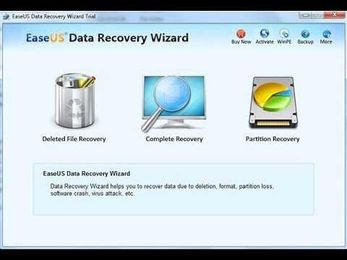 Recover deleted, formated data using EaseUS Data recovery