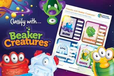 Beaker Creatures Identification Printable!