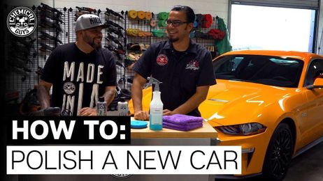 How To Polish and Protect A Brand New Car!