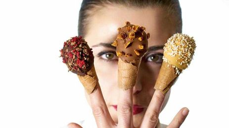 Eat it or wear it? How about both? Behold wearable ice cream
