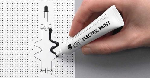 Ingenious ‘Electric Paint’ Let's You Paint Wires That Can Conduct Electricity