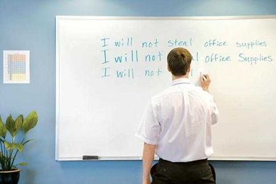 Why do some people steal office supplies?