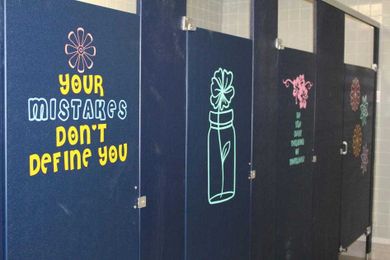 Loving your reflection: Collins inspires young girls