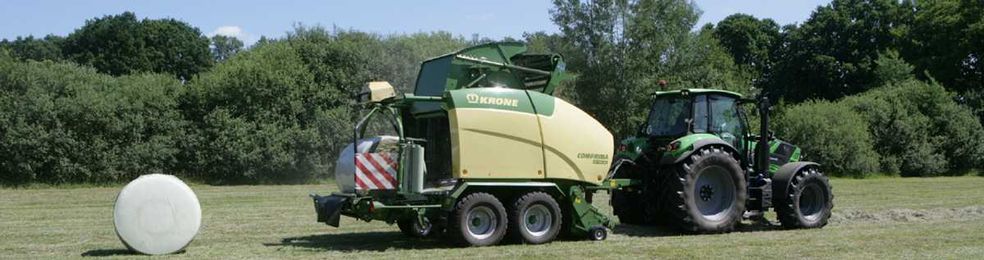 Farmers talk about getting improved forage quality by baling silage bales