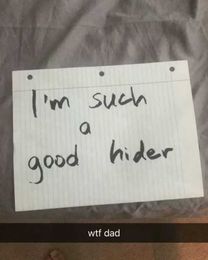 This Dad Is REALLY Good At Hide & Seek (Video)