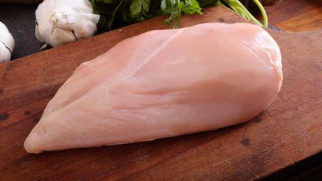 This is what the white striping on your chicken breast really means