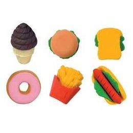 Snack Attack 3D Scented Eraser Display