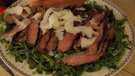 How to make BBQ steak tagliata