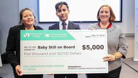This inventor’s life-saving idea needed nurturing. Miami Dade College did it.